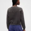 GAP × Disney Tim Burton: Noční můra před Vánocemi – těžká mikina s motivem lebky