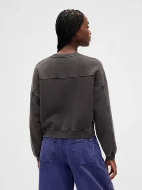 GAP × Disney Tim Burton: Noční můra před Vánocemi – těžká mikina s motivem lebky