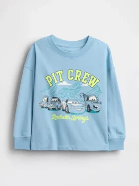 Gap × Disney Tričko s potiskem pro Miminka a Batolata s motivem Cars