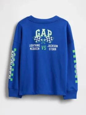 Gap × Disney Tričko s potiskem pro Miminka a Batolata s motivem Cars