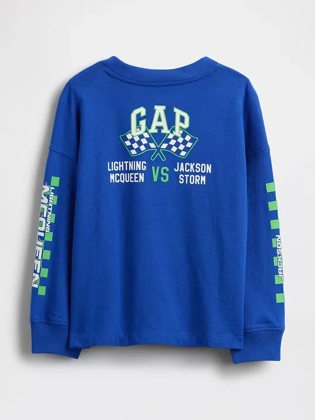 Gap × Disney Tričko s potiskem pro Miminka a Batolata s motivem Cars