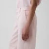GAP × Hfr Růžové volné džíny s nízkým pasem z kolekce Nicole Benefield