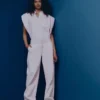 GAP × Hfr Růžové volné džíny s nízkým pasem z kolekce Nicole Benefield
