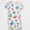 Gap × Miminka a Batolata – set pyžamových šortek z organické česané bavlny