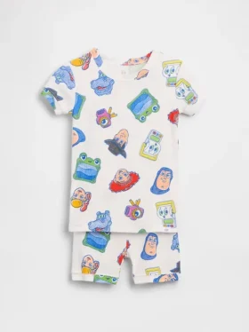 Gap × Miminka a Batolata – set pyžamových šortek z organické česané bavlny