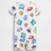 Gap × Miminka a Batolata – set pyžamových šortek z organické česané bavlny
