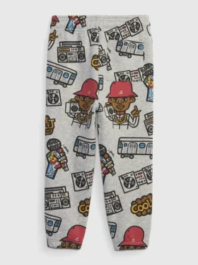 GAP × Rock the Bells – grafické joggingové kalhoty pro batolata