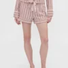 GAP × Summer Fridays Flanelové pruhované pyžamové šortky