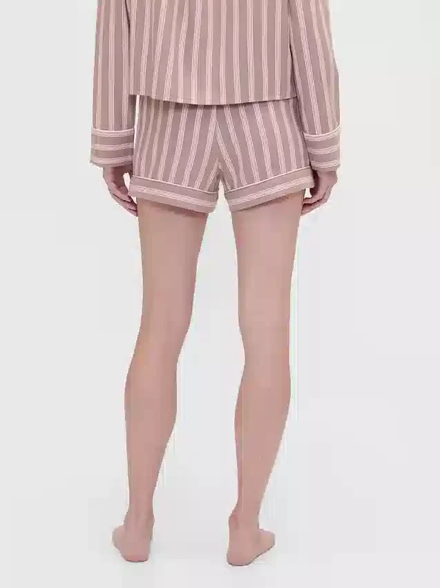 GAP × Summer Fridays Flanelové pruhované pyžamové šortky