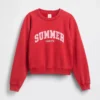 Gap × Summer Fridays Oversized mikina s raglánovými rukávy a logem