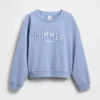 Gap × Summer Fridays Oversized mikina s raglánovými rukávy a logem