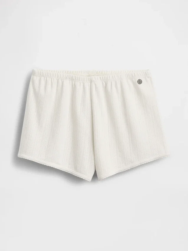 GAP × Summer Fridays Pyžamové šortky s pointelle vzorem