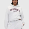 Gap × Summer Fridays Těžká oversized mikina s kapucí a logem