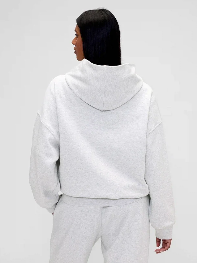 Gap × Summer Fridays Těžká oversized mikina s kapucí a logem
