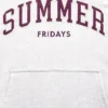 Gap × Summer Fridays Těžká oversized mikina s kapucí a logem