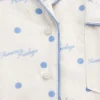 Gap × Summer Fridays Volná flanelová pyžamová košile s tečkami