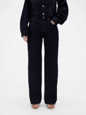 Gap × Victoria Beckham – džíny s vysokým pasem a rovným střihem