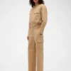 Gap × Victoria Beckham Kalhoty s vysokým pasem a kapsami