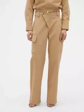 Gap × Victoria Beckham Kalhoty s vysokým pasem a kapsami