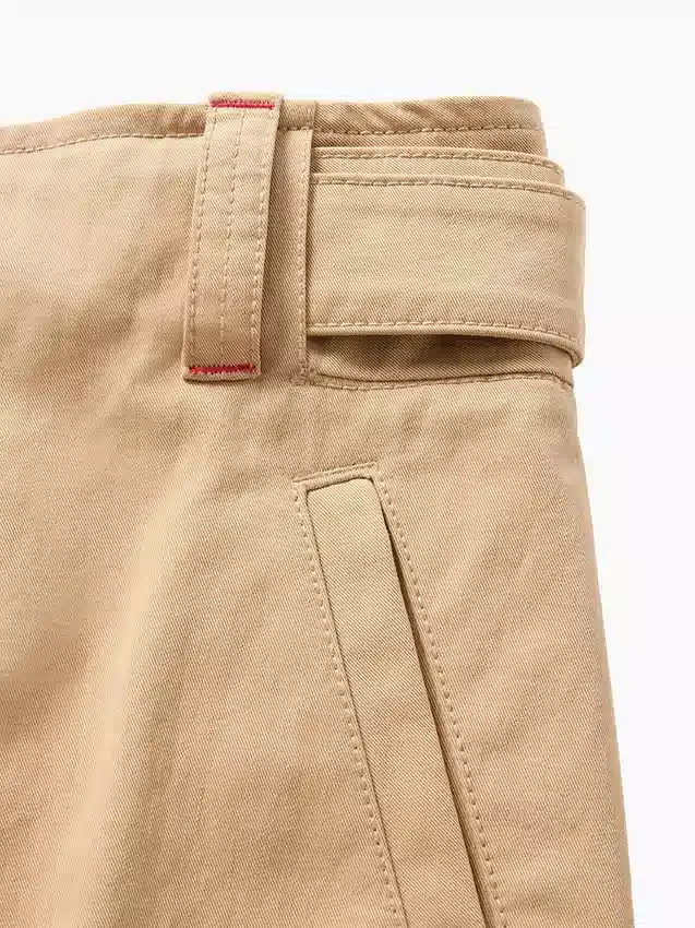 Gap × Victoria Beckham Kalhoty s vysokým pasem a kapsami