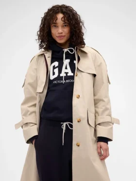 GAP × Victoria Beckham Mikina s kapucí z těžkého francouzského froté