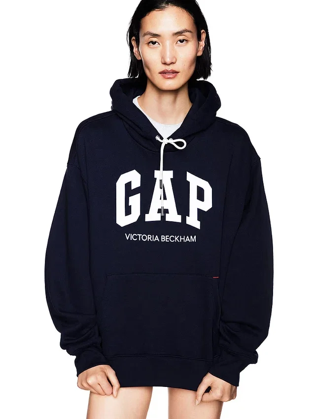 GAP × Victoria Beckham Mikina s kapucí z těžkého francouzského froté