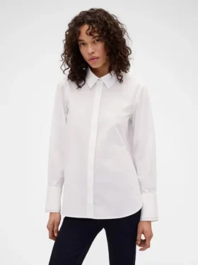 GAP × Victoria Beckham Volná popelínová košile