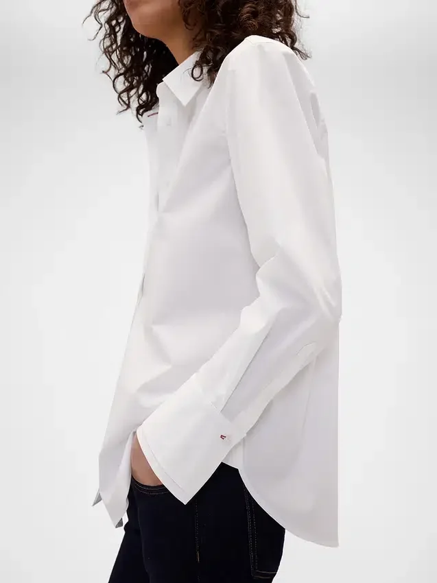 GAP × Victoria Beckham Volná popelínová košile
