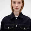 GAP × Victoria Beckham Volná zkrácená džínová bunda