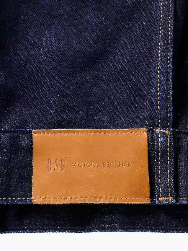 GAP × Victoria Beckham Volná zkrácená džínová bunda