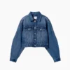 GAP × Victoria Beckham Volná zkrácená džínová bunda