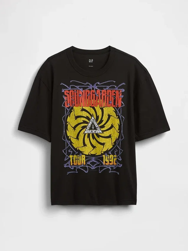 Grafické tričko Soundgarden Heavyweight Crop