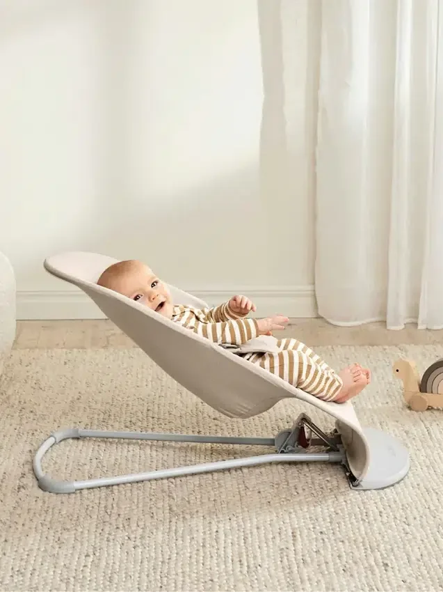 Houpací lehátko Babybjorn Woven Melange Bliss