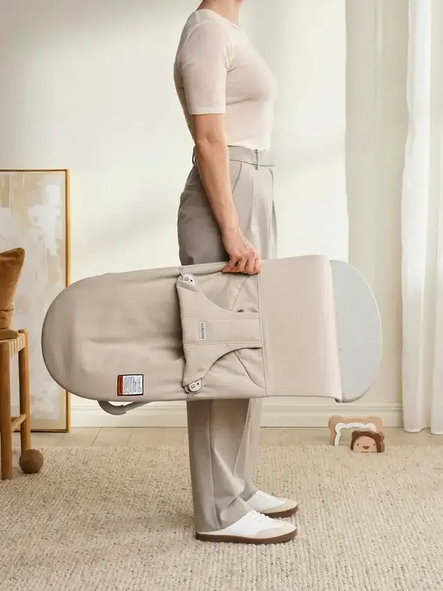 Houpací lehátko Babybjorn Woven Melange Bliss