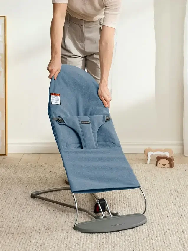 Houpací lehátko Babybjorn Woven Melange Bliss
