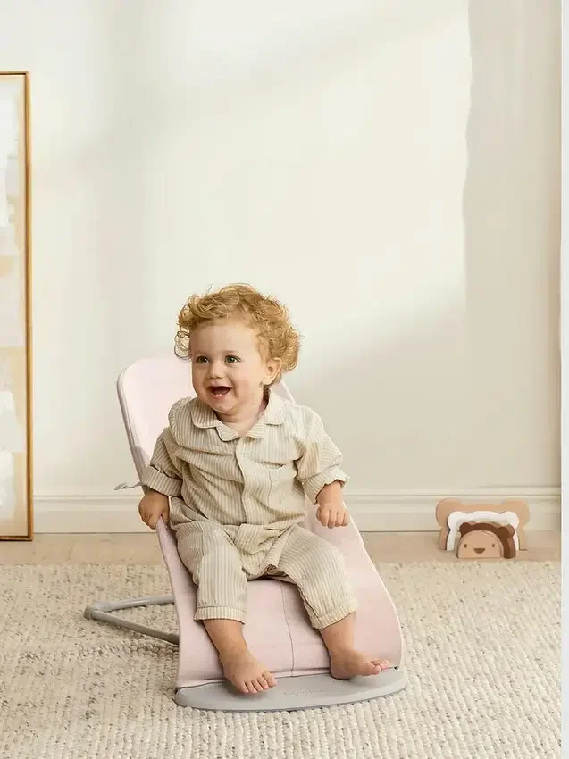 Houpací lehátko Babybjörn Woven Melange Bliss