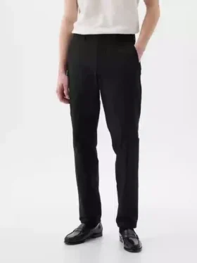 Hybridní úzké khaki kalhoty