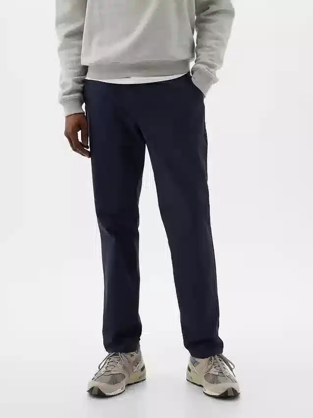 Hybridní úzké khaki kalhoty