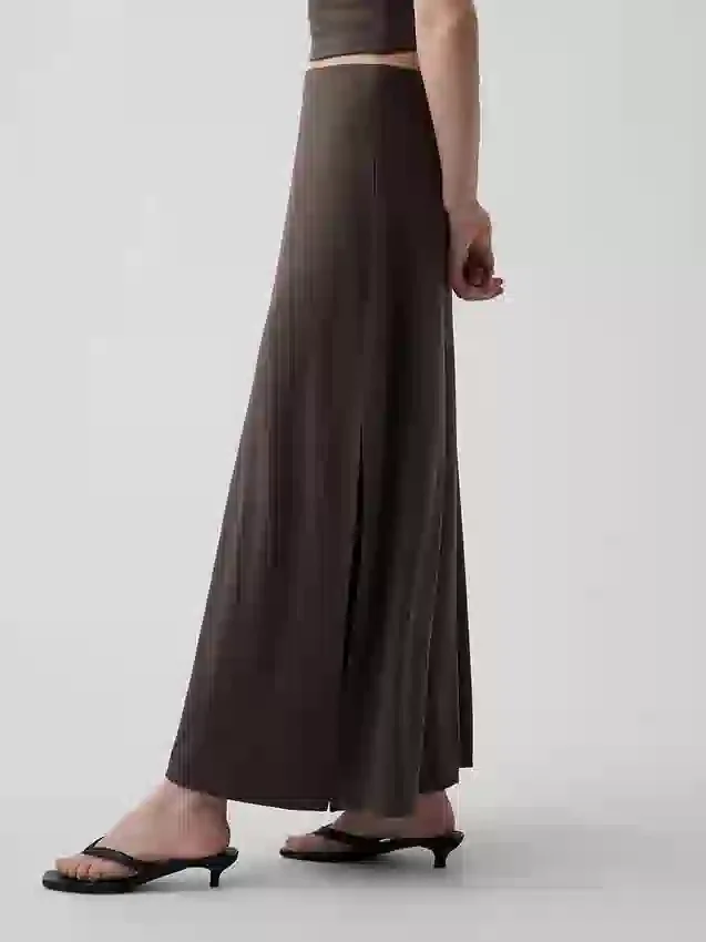 Jerseyová maxi sukně