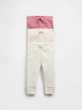 Kalhoty Tiny Rib „Baby First Favorites“ (balení po 3 kusech)