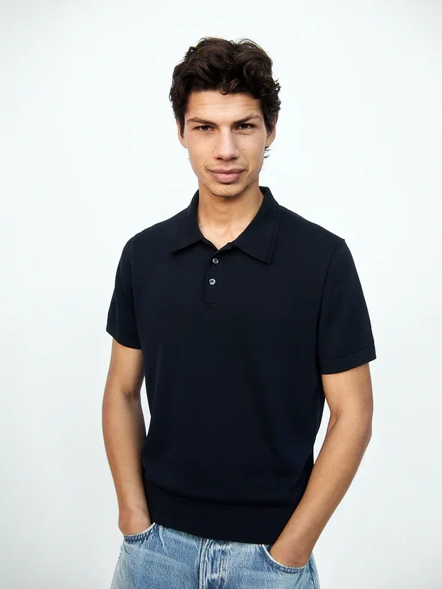 Klasický svetr typu polo