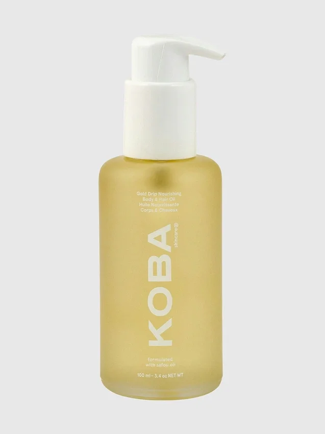 Koba Gold Drip – výživný olej na tělo a vlasy