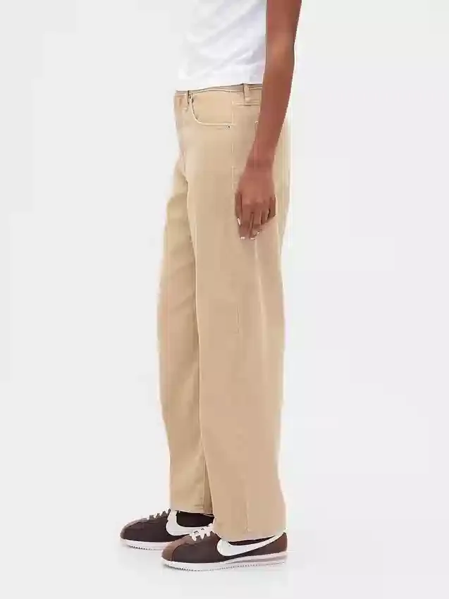 Kordové kalhoty s vysokým pasem