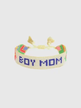 Korálkový náramek Hart Boy Mom