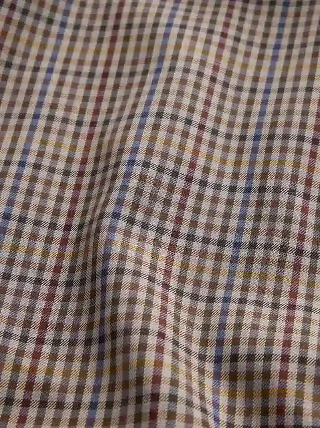 Kostkovaná bunda ve stylu „barn jacket“