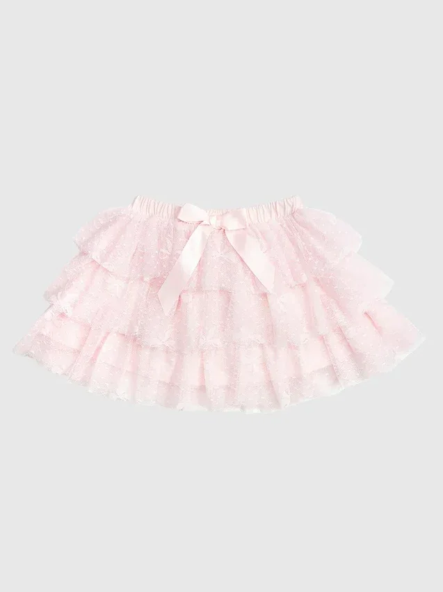 Krajkové vrstvené tutu Sweet Wink s mašlí