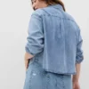 Krátká džínová košile