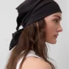 Šála typu bandana z 100 % bavlny s očky
