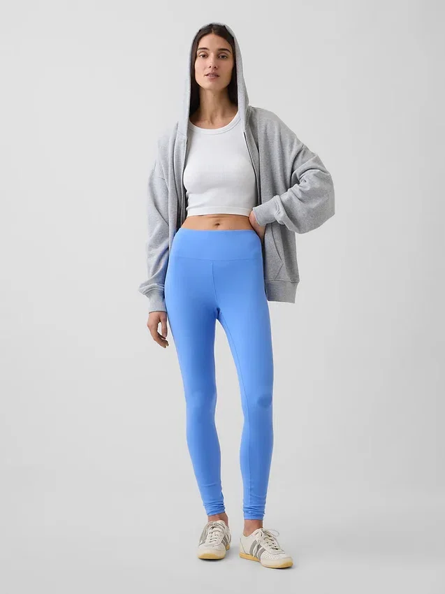 Legíny GapFit Smooth s vysokým pasem