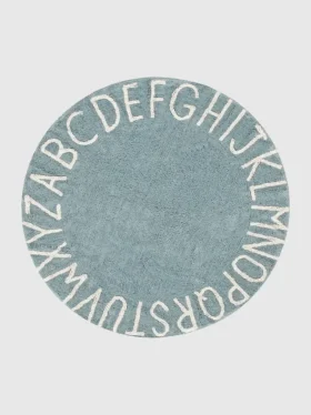 Lorena Canals – omyvatelný koberec Abc Natural Vintage Blue